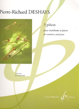 3 Pices pour trombone et piano