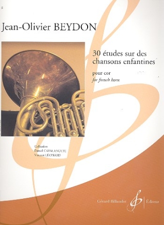 30 tudes sur des chansons enfantines pour cor