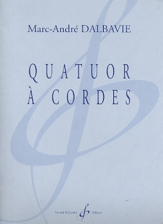 Quatuor  cordes  partition et parties