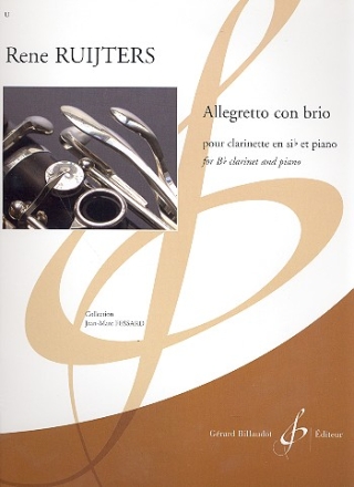 Allegretto con brio pour clarinette et piano