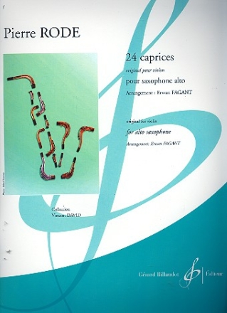 24 Caprices pour saxophone alto