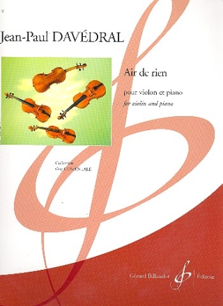 Air de rien pour violon et piano