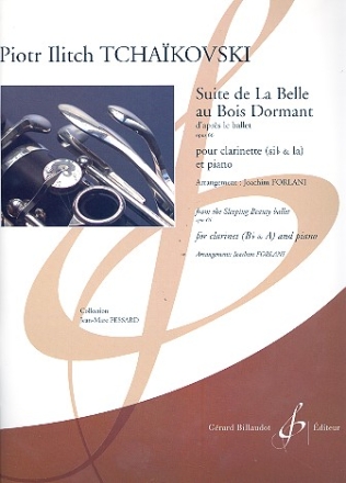 Suite de La belle au bois dormant op.66 pour clarinette et piano