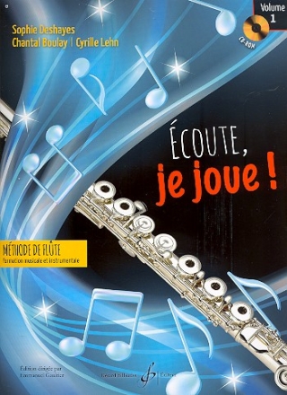 coute je joue vol.1 (+CD-ROM) pour flte