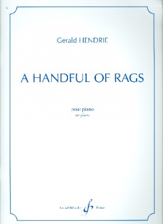 A Handful of Rags: for piano