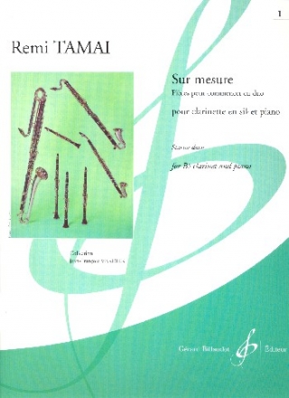 Sur mesure vol.1 pour clarinette et piano