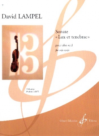 Sonate Lux et tenebrae pour alto