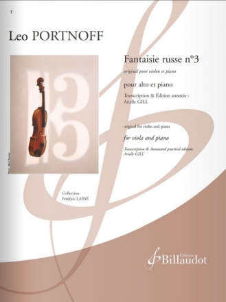 Fantaisie russe no.3 pour alto et piano