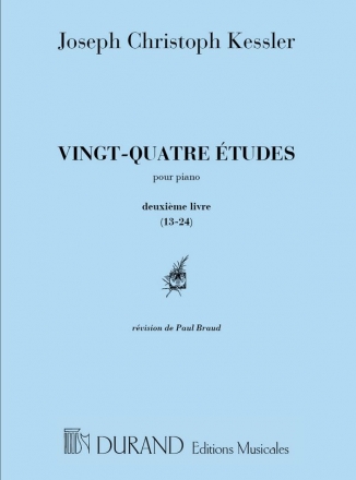 Vingt-Quatre tudes vol.2 (13-24) pour piano