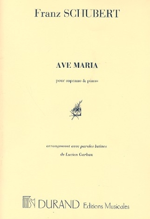 Ave Maria fr Sopran und Klavier