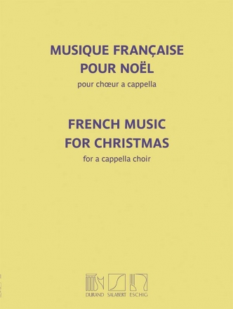 Musique Francaise pour Nol SATB Buch