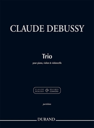 Trio pour piano, violon et violoncelle partition