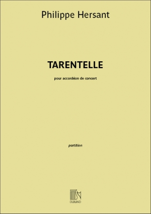 Philippe Hersant, Tarentelle Accordion Buch