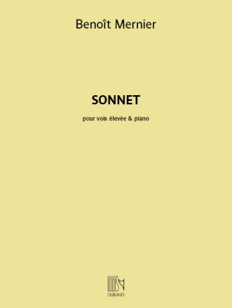 DF16348 Sonnet pour voix leve et piano