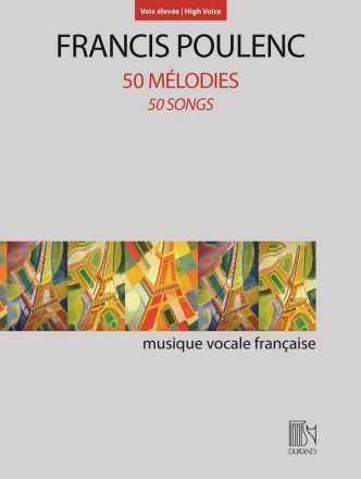 50 Mlodies pour voix leve et piano