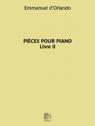 D'Orlando Pices pour piano - Livre 2