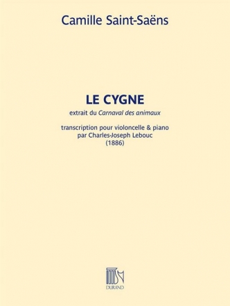 Le Cygne pour violoncelle et piano