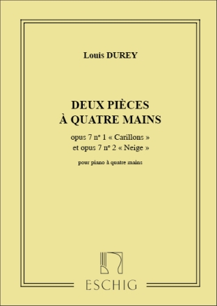 Pices  Quatre Mains op.7 pour piano  4 mains