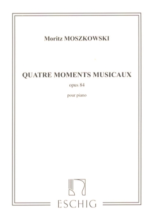 Quatre Moments Musicaux op. 84  pour piano