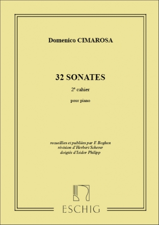 32 sonates vol.2 (nos.11-20) pour piano