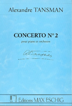 Concerto no.2 fr Klavier und Orchester Studienpartitur