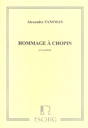 Hommage  Chopin pour guitare