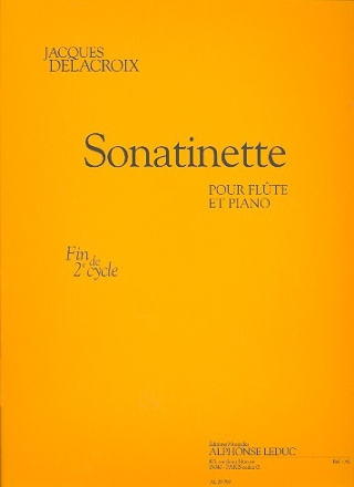 Sonatinette pour flte et piano