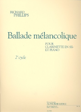 Ballade mlancolique pour clarinette et piano