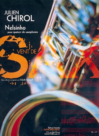 Nelsinho pour 4 saxophones (A(S)ATBar) partition et parties