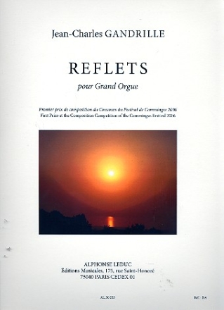 Reflets pour orgue