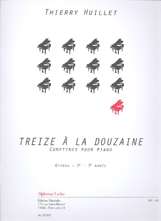 Treize a la douzaine  pour piano