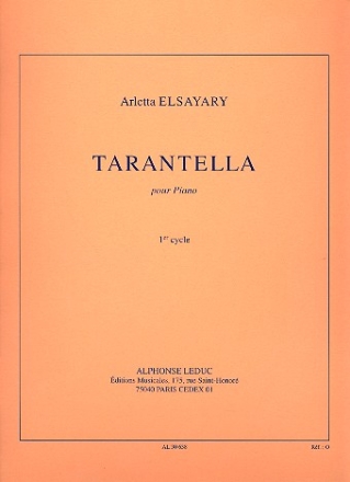 Tarantella  pour piano