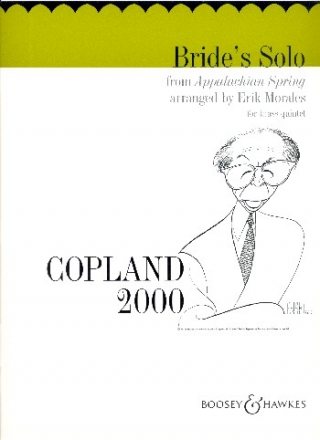 Bride's Solo aus Appalachian Spring fr 32 Trompeten, Horn, Posaune und Tuba Partitur und Stimmen