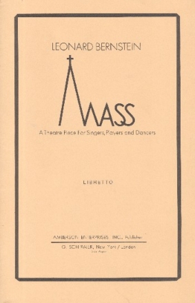 Mass for singers, players and dancers (mixed chorus) Libretto (en)