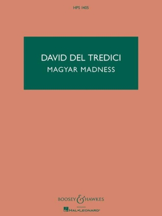 Del Tredici, David: Magyar Madness fr Klarinette und Streichquartett Studienpartitur