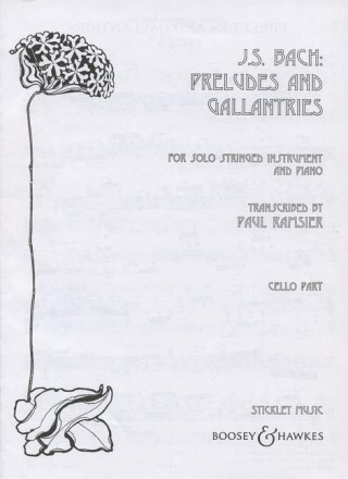 Preludes and Gallantries fr Violoncello und Klavier Solostimme