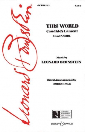 Candide fr gemischter Chor (SATB) und Klavier Chorpartitur