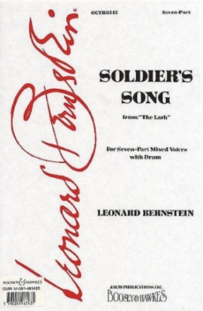 The Lark fr gemischter Chor oder 7 Soli (SSATTBB) a cappella, Schlagwerk ad li Chorpartitur