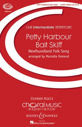 Osmond, Marcella: Petty Harbour Bait Skiff fr Solo und Kinderchor (SSS) Chorpartitur