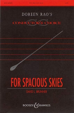 Short, Paul / Ward, Samuel Augustus: For spacious skies fr gemischter Chor (SATB) Chorpartitur