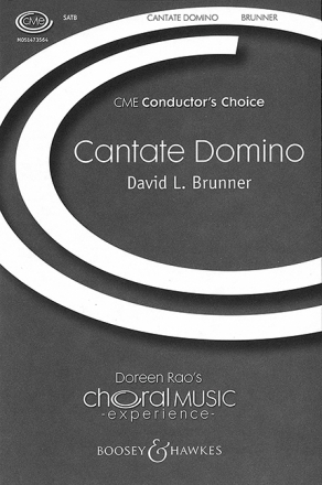 Brunner, David L.: Cantate Domino fr gemischter Chor (SATB) und Klavier Chorpartitur