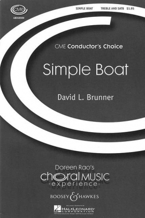 Brunner, David L.: Simple Boat fr Kinderchor, gemischter Chor (SATB) und Klavier Chorpartitur