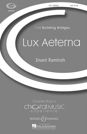 Lux Aeterna fr gemischter Chor (SAB), Orgel und 5 Blechblasinstrumente, Pauke ad