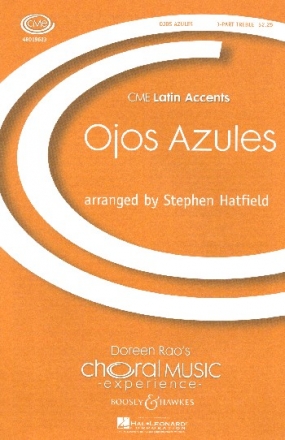 Ojos Azules for female chorus and percussion score (sp)