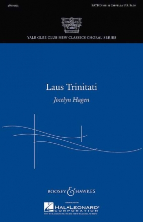 Hagen, Jocelyn: Laus Trinitati fr gemischter Chor (SATB) a cappella Chorpartitur