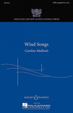 Mallone, Caroline: Wind Songs fr gemischter Chor (SATB) a cappella Chorpartitur