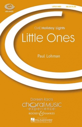 Lohman, Paul W.: Little Ones fr Frauenchor / Kinderchor (SSA) und Orgel (Klavier) Orgelauszug