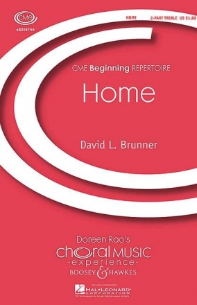 Brunner, David L.: Home fr Kinderchor und Klavier