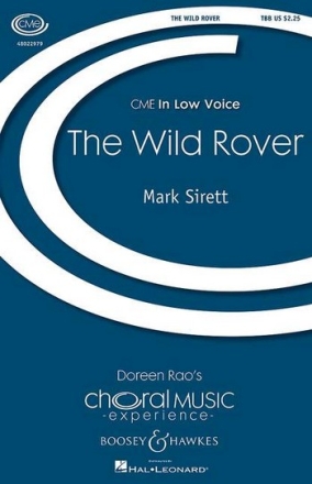 The Wild Rover fr Mnnerchor (TBarB) und Klavier Chorpartitur