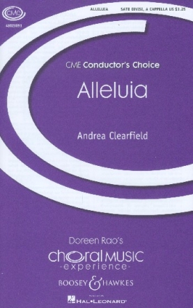 Alleluia for mixed chorus a cappella score